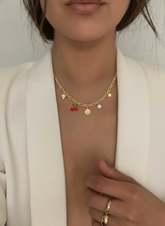 Eclectic Gold Charm Chain